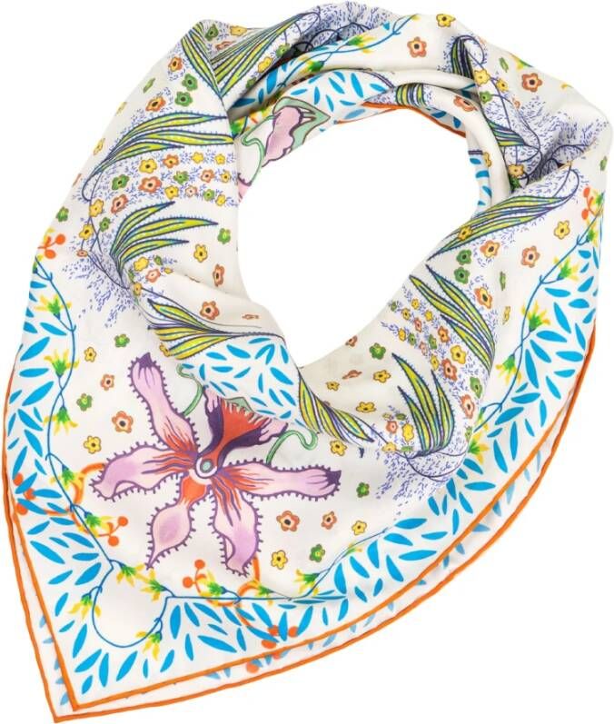 Givenchy Zijden Sjaal Multicolor Dames