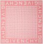 Givenchy Zijden Vierkante Sjaal 4G Pink Dames - Thumbnail 1