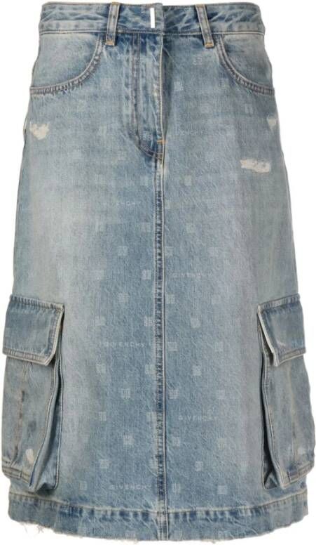 Givenchy Skirts Blauw Dames