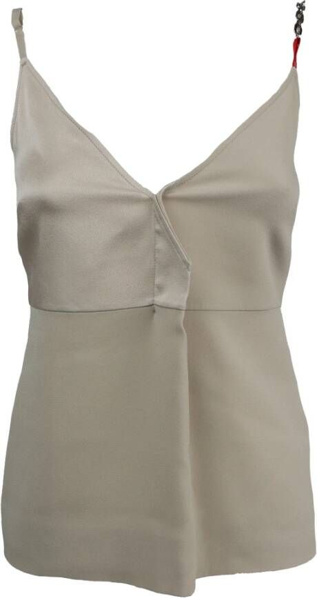 Givenchy Sleeveless Tops Beige Dames