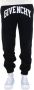 Givenchy Zwarte College Print Sweatpants Zwart Heren - Thumbnail 1