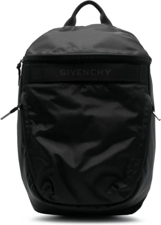 Givenchy Stijlvolle Zwarte Bucket Bag Rugzak Ss23 Zwart Heren