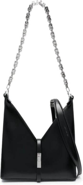 Givenchy Stijlvolle Zwarte Cut Out Mini Tas Zwart Dames