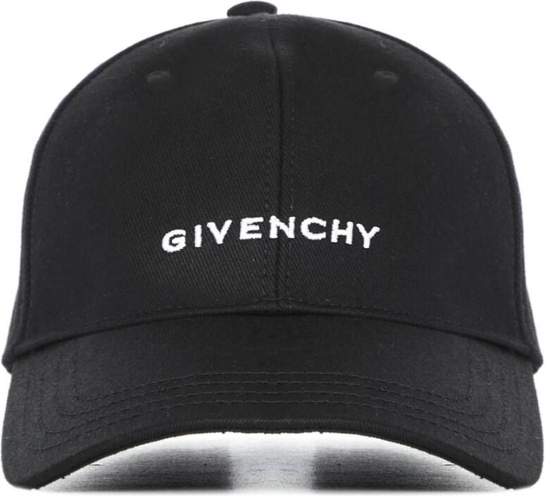 Givenchy Stijlvolle Zwarte Pet met Verstelbare Band Zwart Heren