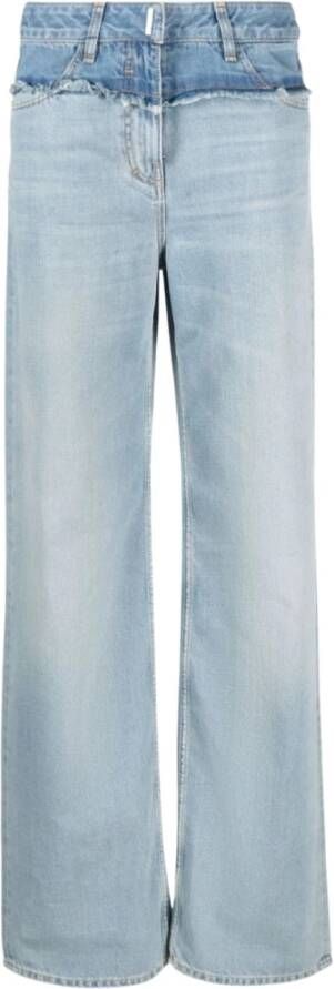 Givenchy Straight Jeans Blauw Dames