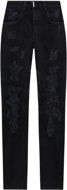 Givenchy Straight leg jeans Zwart Heren
