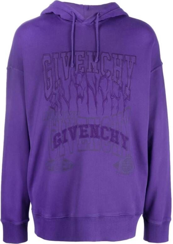 Givenchy Sweaters Paars Heren