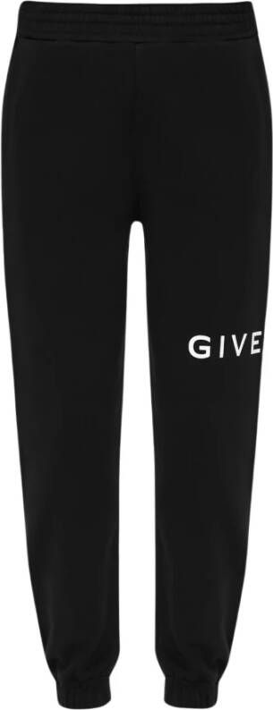 Givenchy Sweatpants met logo Black Dames