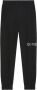 Givenchy Zwarte Logo Print Broek Elastische Enkel Black - Thumbnail 3