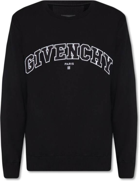 Givenchy Comfortabele Katoenen Sweatshirt voor Heren Zwart Heren