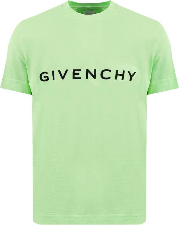 Givenchy T-Shirt Groen Heren