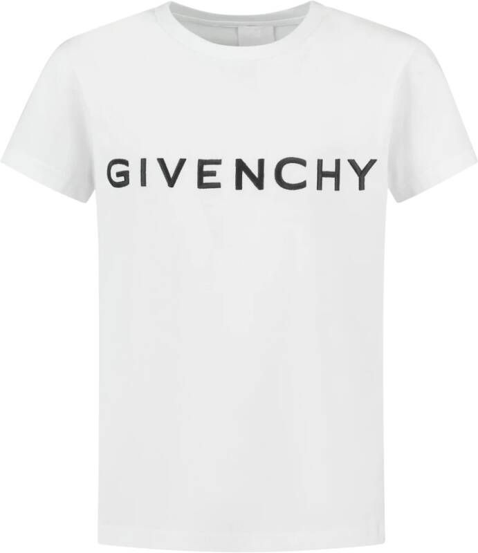 Givenchy Kids T-shirt met logoprint Wit - Foto 2