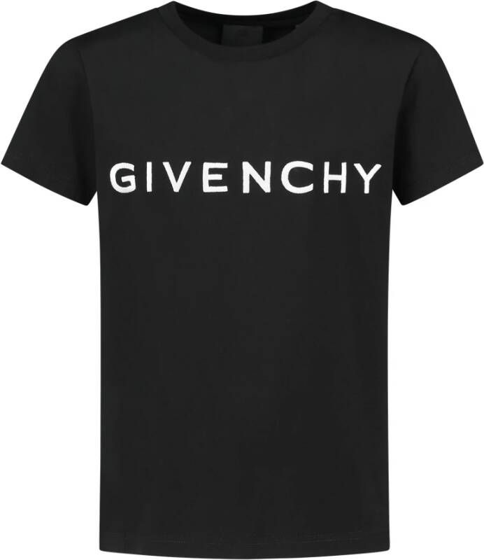 Givenchy Kids T-shirt met logoprint Zwart - Foto 1