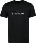 Givenchy Geribbelde T-shirt van katoen met ronde hals Black Heren - Thumbnail 1