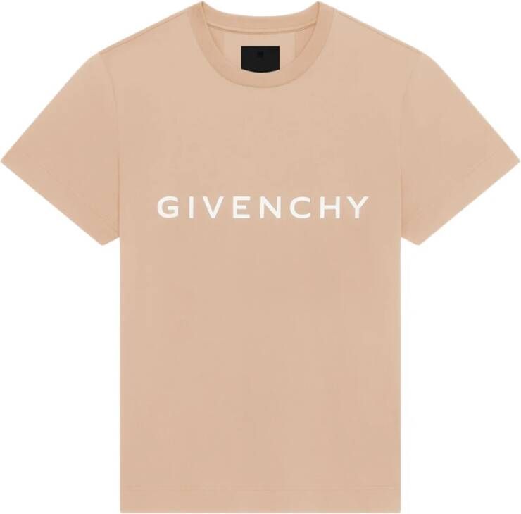 Givenchy T-Shirts Beige Heren