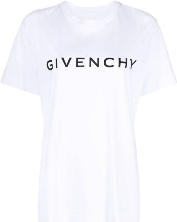 Givenchy T-shirts en Polos Wit White Dames