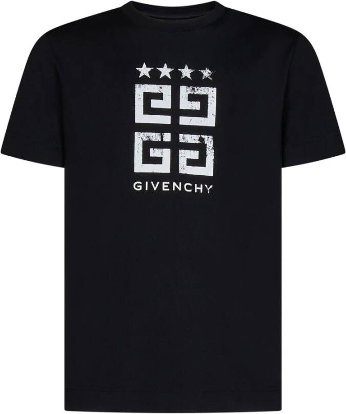 Givenchy Slimfit Logo T-Shirt Zwart Black Heren