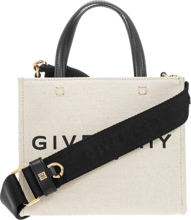 Givenchy Totes Mini G Tote Shopping Bag Canvas in beige - Foto 8