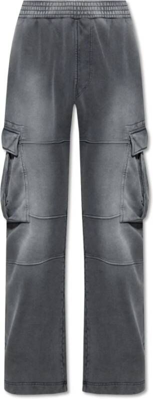 Givenchy Logo Sweatpants met losse pasvorm Gray Heren