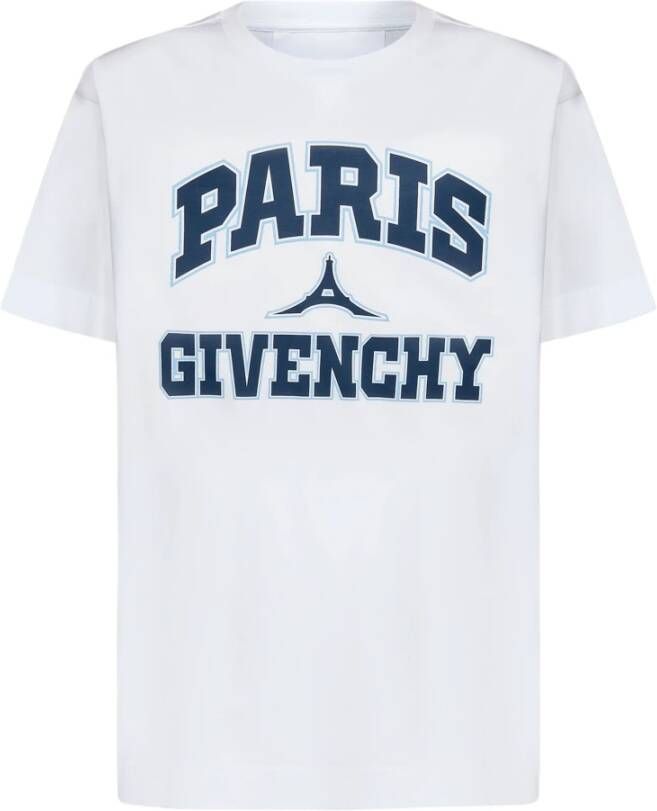 Givenchy Upgrade je casual garderobe met deze stijlvolle T-shirt Wit Heren