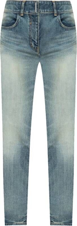 Givenchy Vintage Denim Jeans Blauw Dames