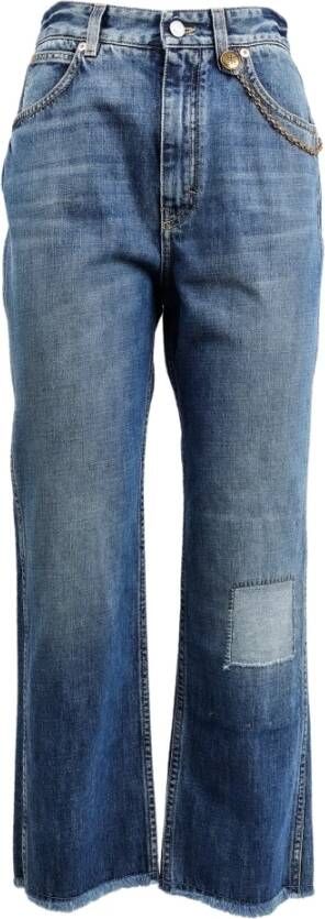 Givenchy Wide Jeans Blauw Dames