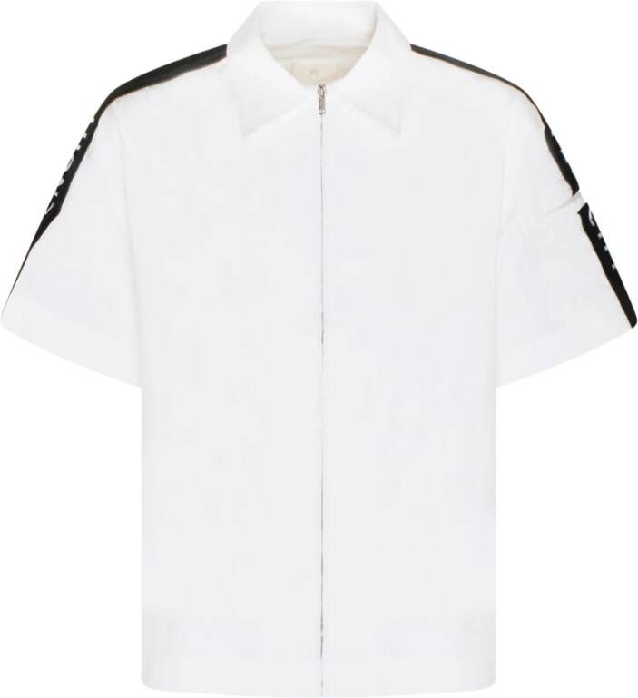 Givenchy Witte Katoenen Poplin Overhemd voor Heren White Heren