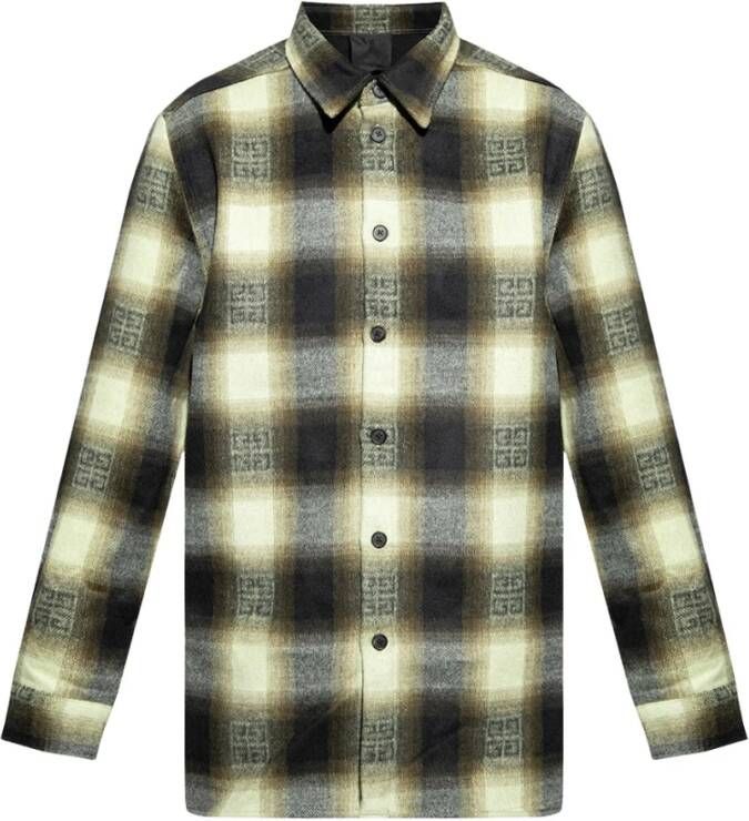 Givenchy Wollen shirt Zwart Heren