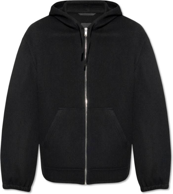 Givenchy Wool hoodie Zwart Heren