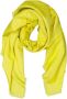 Givenchy Vierkante 4G Print Wol en Zijden Sjaal Yellow Dames - Thumbnail 1