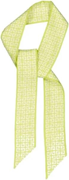 Givenchy Zijdeachtige sjaals Groen Dames