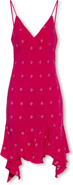 Givenchy Zijden jurk Roze Dames