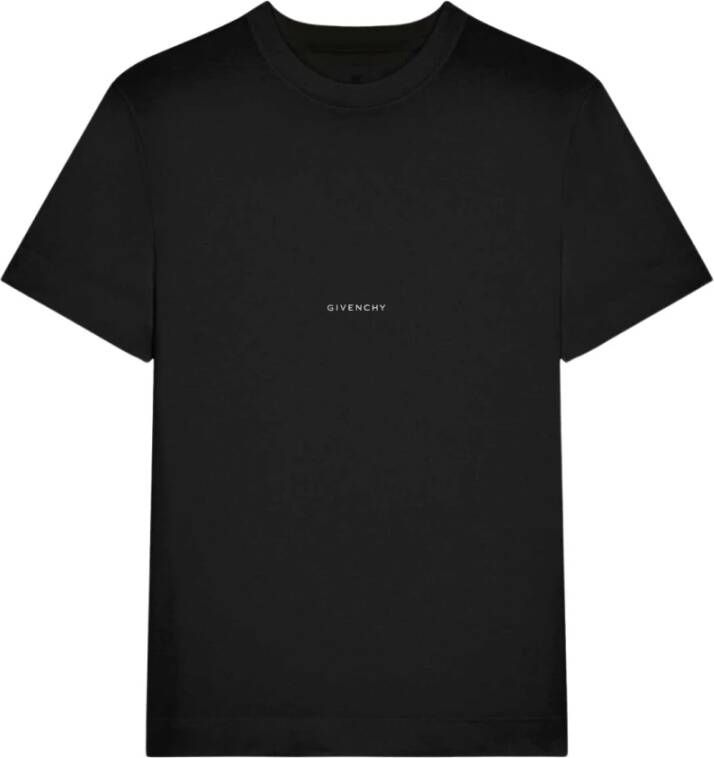 Givenchy Zwart T-Shirt 001 Zwart Heren