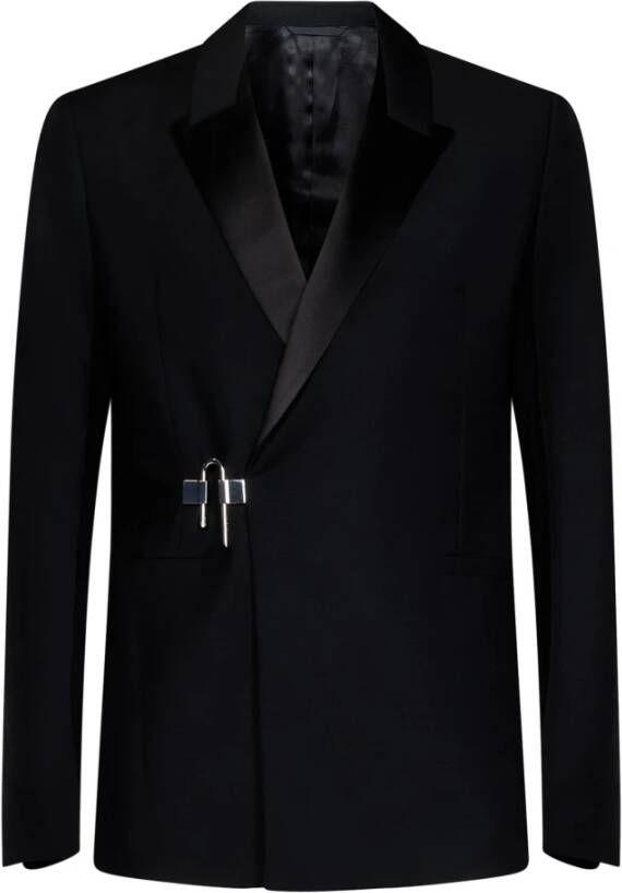 Givenchy Zwarte blazers voor heren Zwart Heren