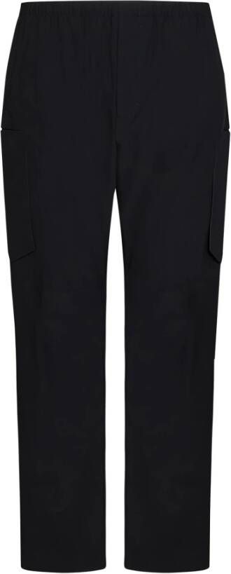 Givenchy Zwarte broek met elastische taille en 4G-logo Zwart Heren