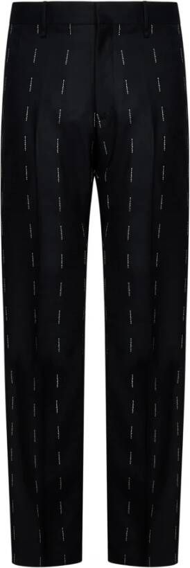 Givenchy Zwarte Broek met Stijl Model Naam Zwart Heren