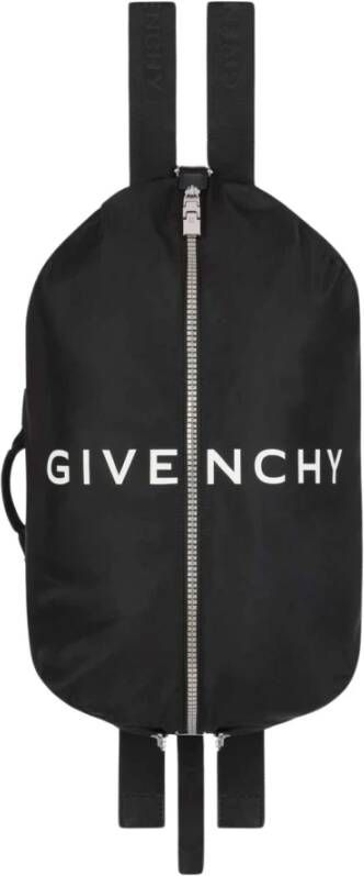 Givenchy Zwarte G-Zip Medium Rugzak Zwart Heren