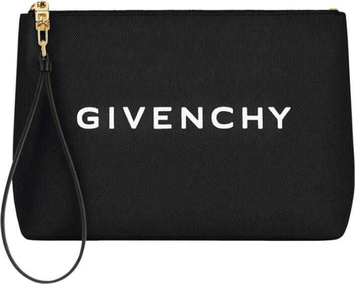 Givenchy Canvas reistas met contrasterende handtekening Black Dames