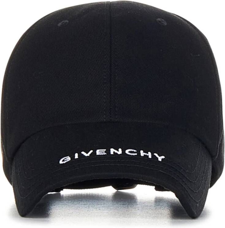 Givenchy Zwarte hoeden en petten voor heren Zwart Heren