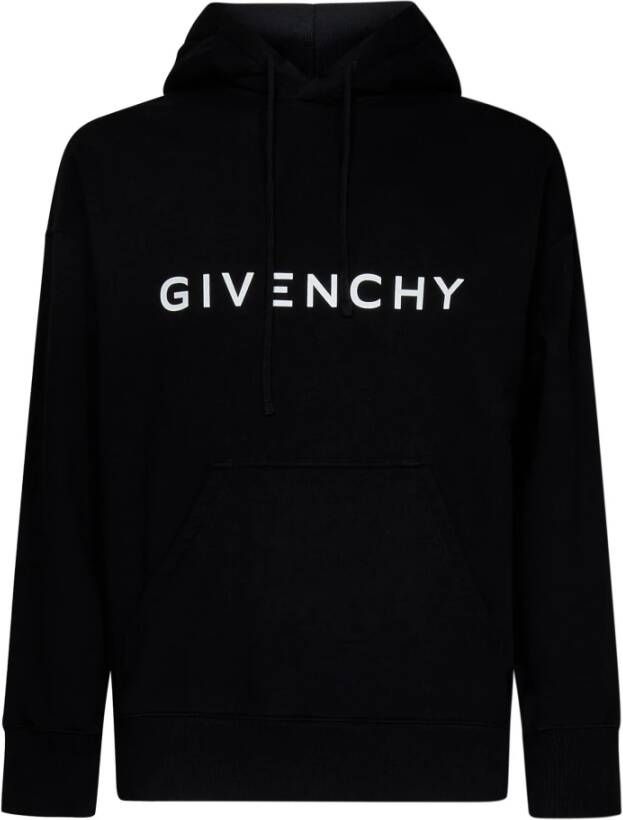 Givenchy Zwarte Hoodie Upgrade: Stijlvol en Comfortabel Zwart Heren