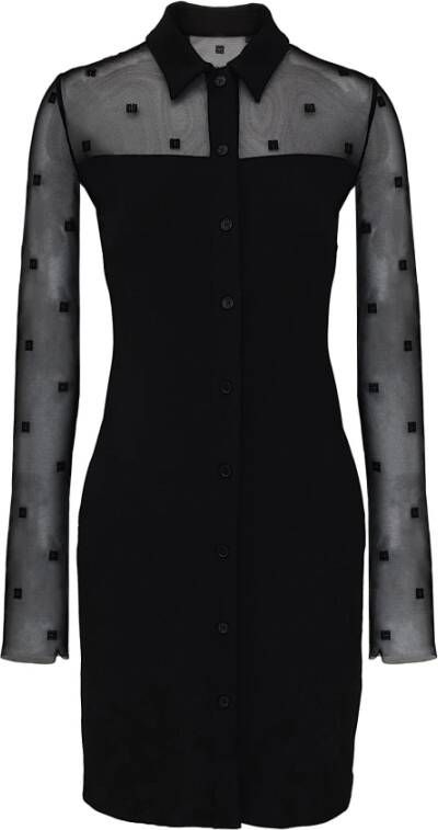 Givenchy Zwarte Jurk voor de Moderne Vrouw Zwart Dames