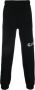 Givenchy Zwarte Logo Print Broek Elastische Enkel Black - Thumbnail 1