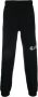 Givenchy Zwarte Logo Print Broek Elastische Enkel Black Heren - Thumbnail 1