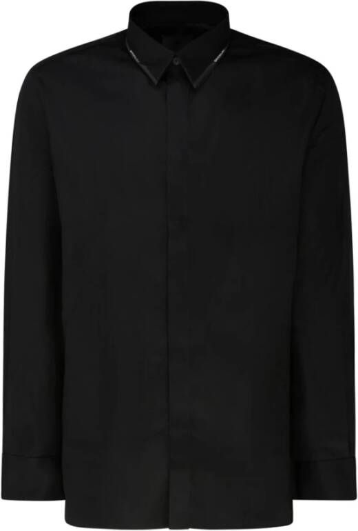 Givenchy Zwarte Overhemden met Stijl Zwart Heren