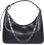 Givenchy Hobo bags Small Moon Cut Out Hobo Bag Leather in zwart - Thumbnail 7