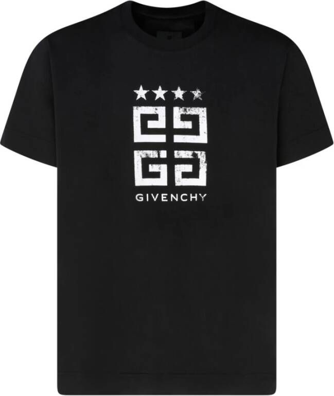Givenchy Opvallend Logo Print Heren T-Shirt Black Heren