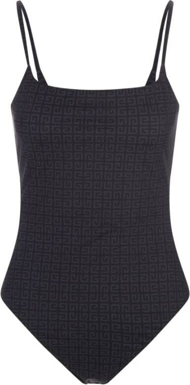 Givenchy Zwarte Zeekleding Dames Eendelig Badpak Zwart Dames