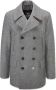 Gloverall Churchill Reefer Peacoat Grijs-XS Grijs Heren - Thumbnail 1
