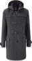 Gloverall Morris Duffle Coat Grijs Heren - Thumbnail 1