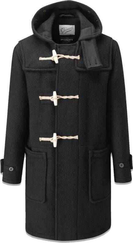 Gloverall Single-Breasted Coats Zwart Heren